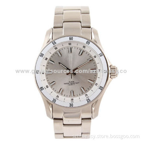 Luxury Stainless Steel Watch for Men, with 2035 Movement